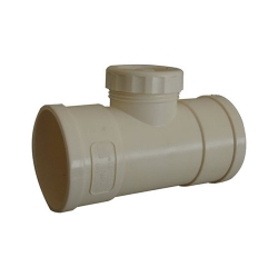 Rigid polyvinyl chloride (PVC - U) pipe fittings for building drainage