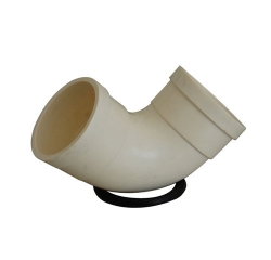 Rigid polyvinyl chloride (PVC - U) pipe fittings for building drainage