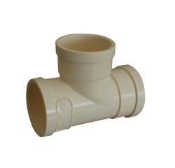 Rigid polyvinyl chloride (PVC - U) pipe fittings for building drainage